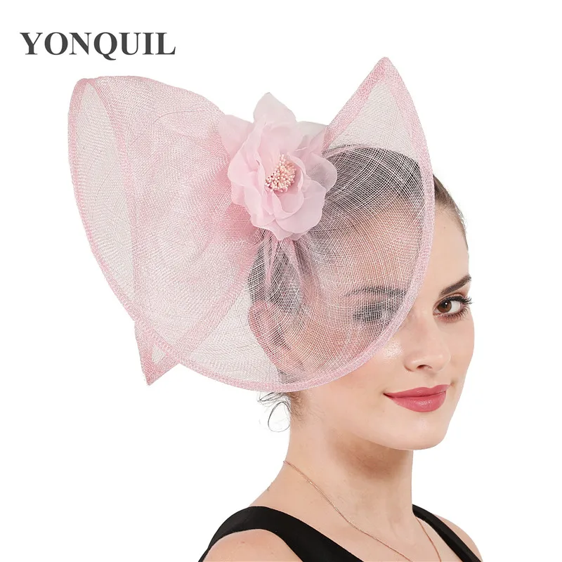 Women New Fascinator Hat Hair Clips Elegant Bridal Wedding Party Headpiece For Prom Occasion Lady Headwear Hair Accessories