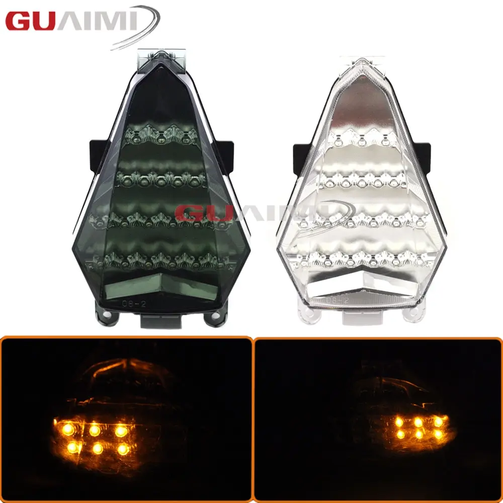 For Yamaha YZF-R6 2008 2009 2010 2011 2012 YZFR6 YZF R6 Led Tail Light Integrated Running Indicator Brake Turn Signal Lamp