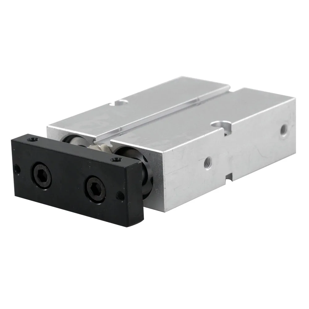 Dual Acting Pneumatic Cylinder TN Type 20mm Bore 70/80/100/150mm Stroke Double Rod Aluminum Alloy Air Cylinder