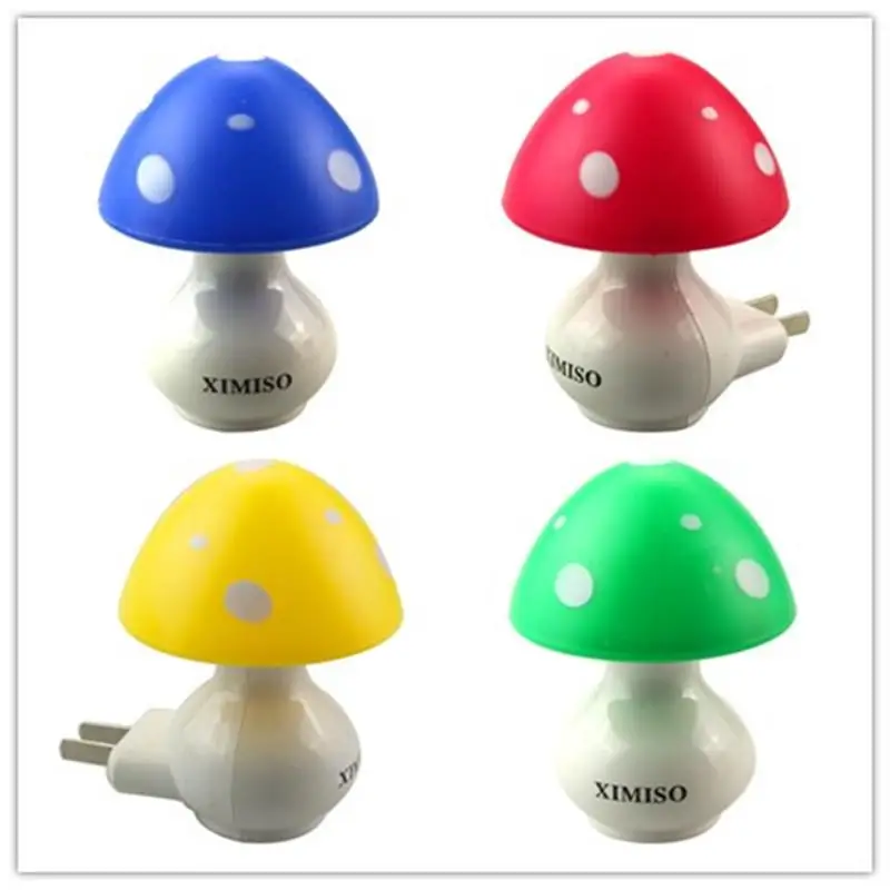 Romantic Rose Flower/mushroom Dream Bedroom Light Portable Indoor Home wedding Decoration AC 110-250V Nightlight festival gift