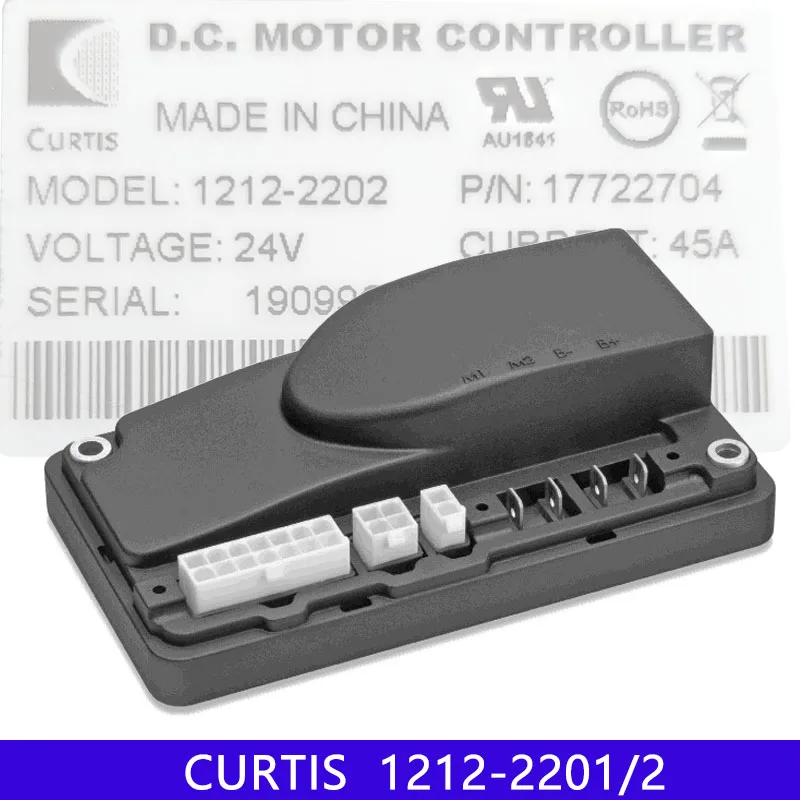 Controlador de Motor de imán permanente, dispositivo de 24V, 45A, Curtis 1212-2202, 1212-2201, 1212-2202