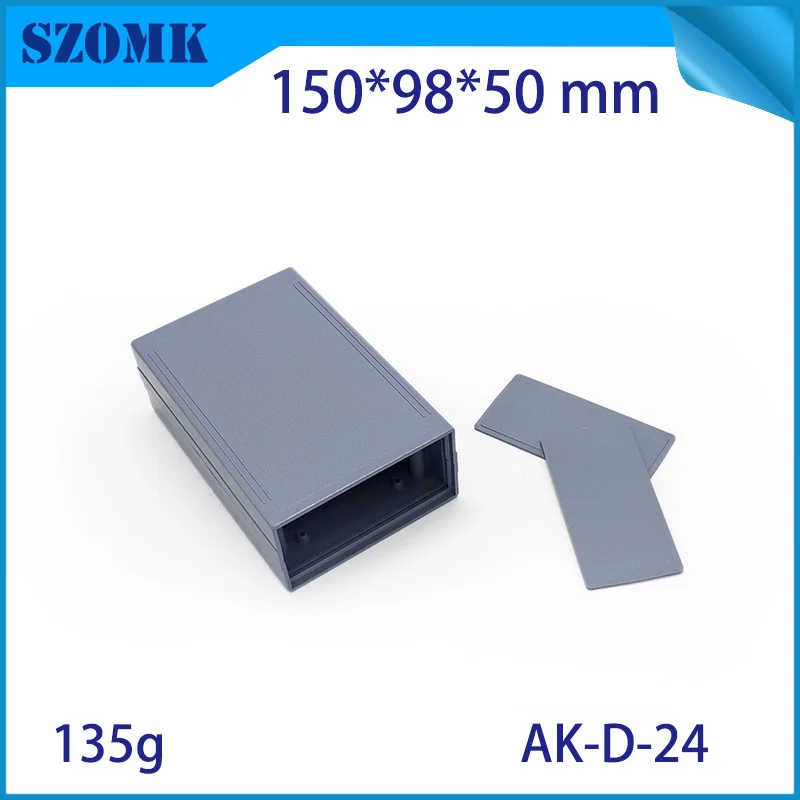 1Piece 150*98*50mm szomk desktop industrial control enclosure plastic box for electronic components plastic switch housing