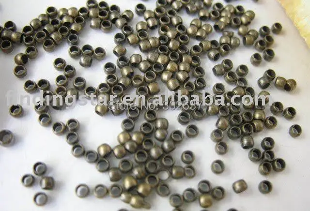 

FREE SHIPPING 20000PCS Antiqued bronze rondelle crimp beads 2mm M122