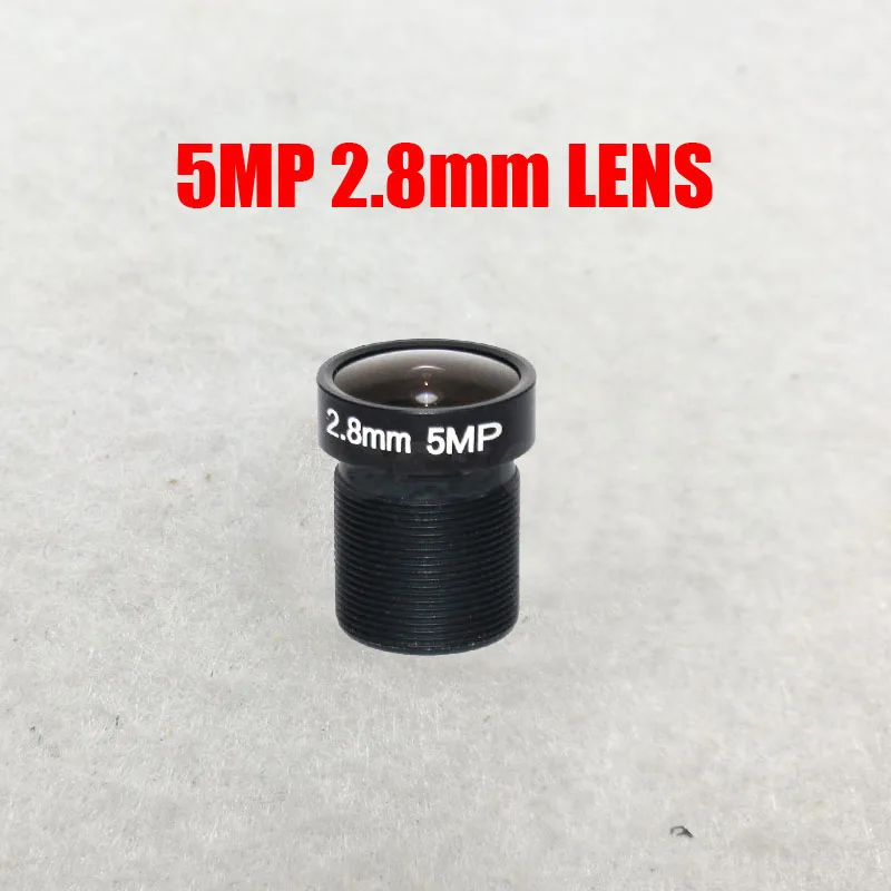 NOVOXY obiektyw kamery CCTV 2mp 3mp 5mp 1/2,7 "2,8mm szeroki kąt widzenia płyta M12 uchwyt do kamer IP