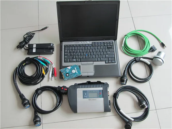 

mb star c4 sd connect with 2023-09 engineer software 500GB HDD with d630 laptop mb star sd connect c4 tool diagnose ready to use