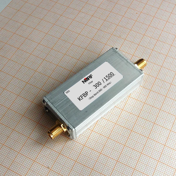 KFBP-300/1500 300~1500MHz power equipment UHF electromagnetic radiation detection special filter, SMA interface sensor