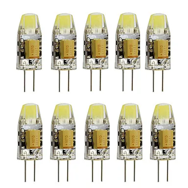 iwhd 1w lampada g4 led 12v lampada cob 80lm mini led g4 luzes bi pin substituir lustres halogenos 10 pcs 01