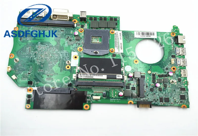 

Wholesale 6-71-X5100-D03 Laptop Motherboard FOR Clevo P150HM P151HM HM65 DDR3 Non-integrated 100% Tested Ok