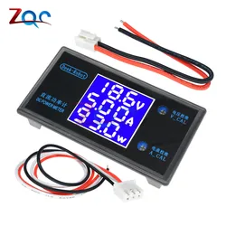 DC 0-50V 5A 250W LCD Digital Voltmeter Ammeter Wattmeter Voltage Current Power Meter Volt Detector Tester Monitor 12V 24V 36V