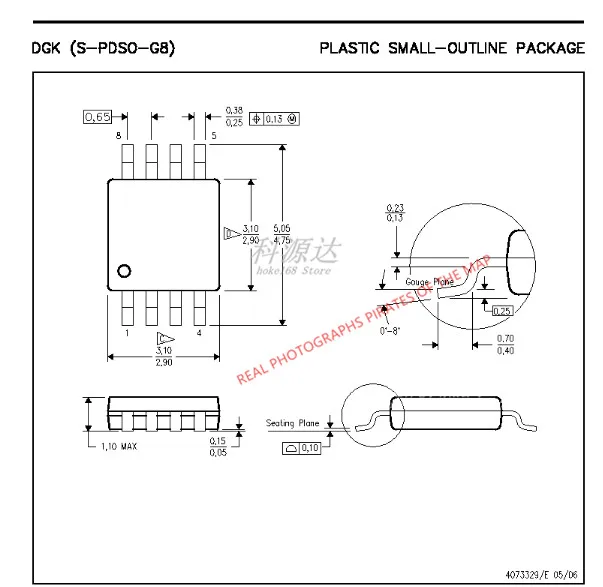 5pcs/lot PCA9515ADGKR PCS9515 9515 VSSOP8 In Stock