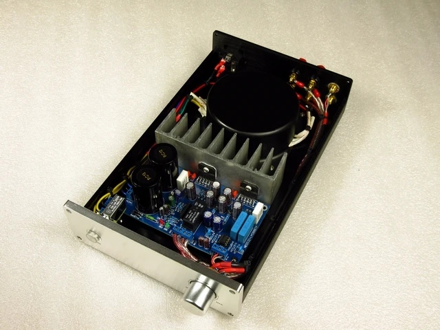 

hot sale power amplifier 5532 + LM3886 fever finished amp (with protection circuit)