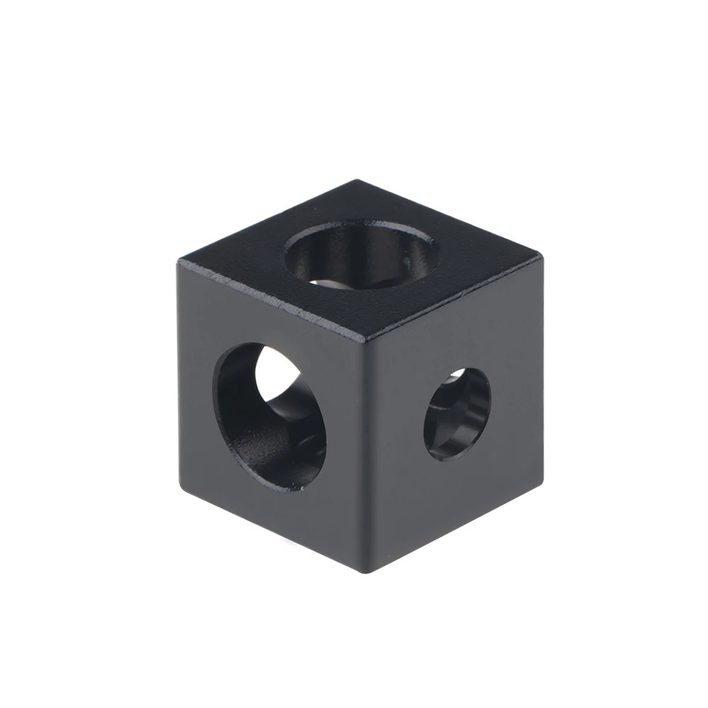 Openbuilds V-slot three Corner Cube Corner Prism Connector Adjustable Wheel Bracket 3D Printer Parts