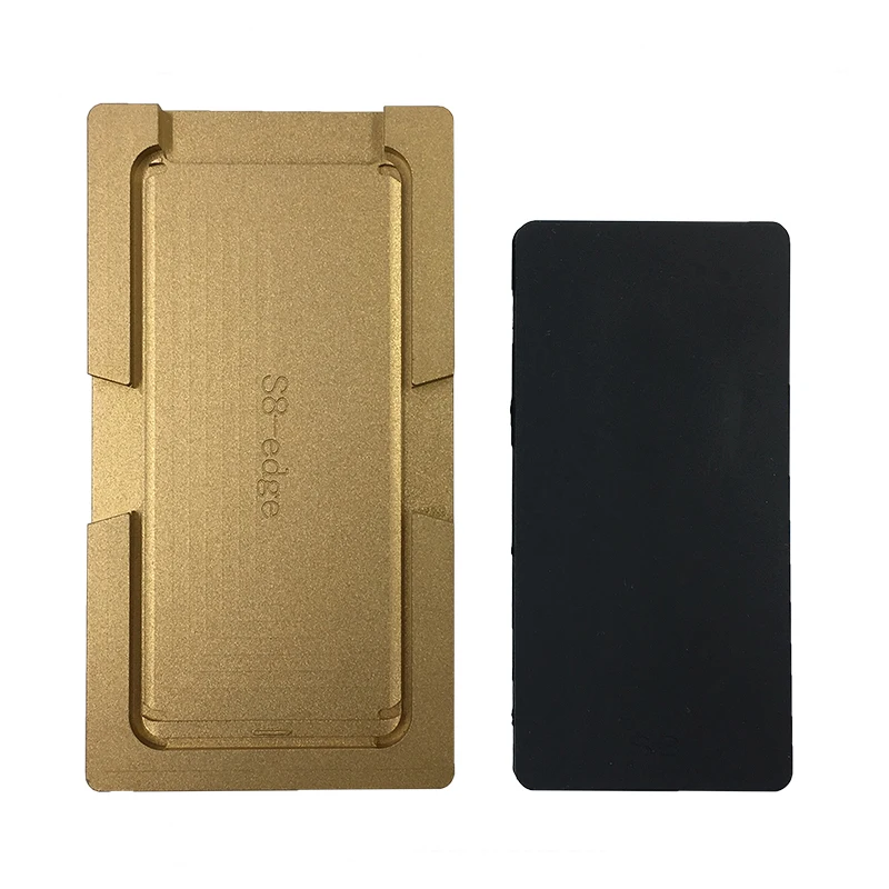 

Precision aluminium mould For Samsung S8 plus Note 8 Metal Mold With Silicone Mat Pad LCD Screen Laminating and Location