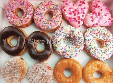 110 v/220 v elettrico sei pezzi Donut Maker Machine, commerciale che fa la macchina ciambella