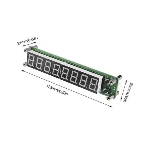 PLJ-8LED-H 8 Digit 0.1~1000MHz RF Signal Frequency Counter Meter Tester LED