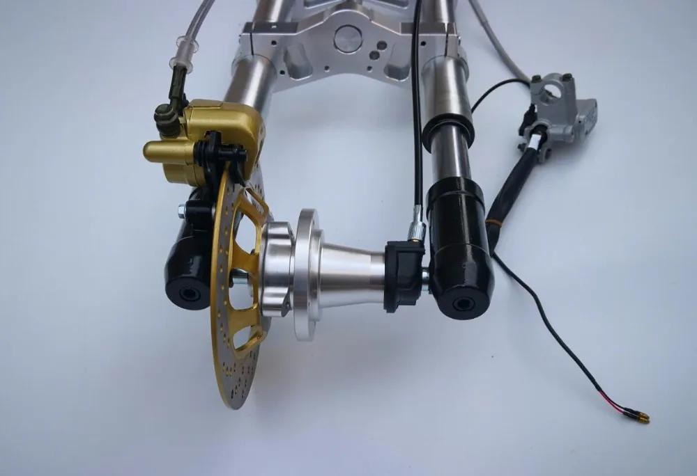 New Version Monkey Lower Front Fork Updown Front Fork for Monkey Fork Length 540mm gold silver