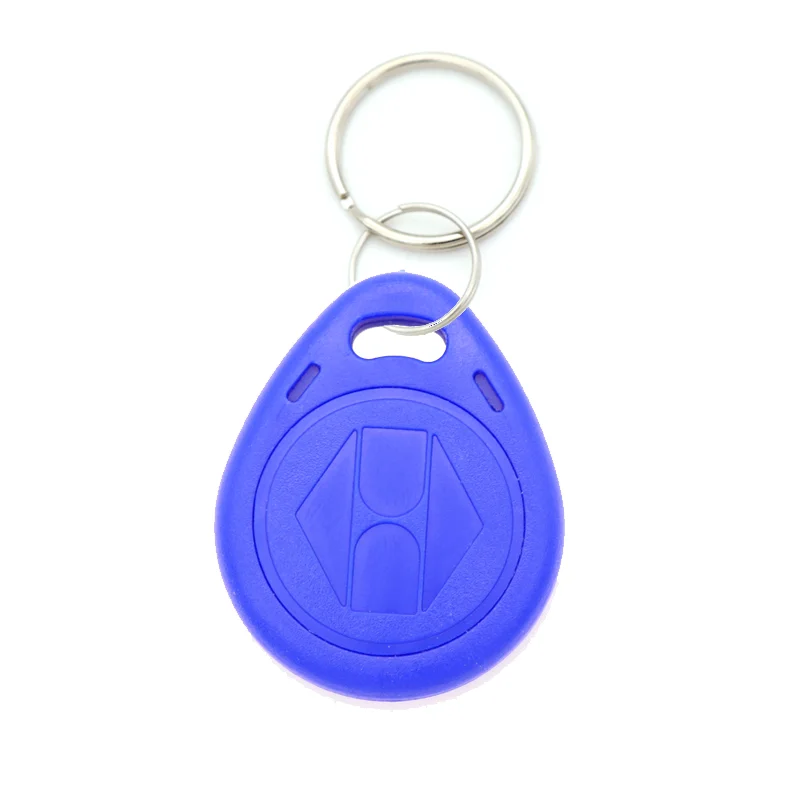 Go 100pcs Blue EM4305 T5577 Blank Key Tag RFID Chip Ring Tags Keytag 125 khz Copy Rewritable Writable Rewrite Duplicate 125khz