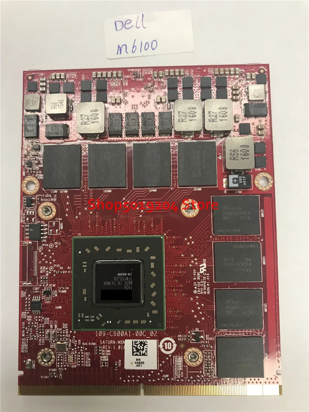 

216-0843006 FOR Dell Precision M6800 M6600 FirePro M6100 Video Graphics Card K5WCN 0K5WCN CN-0K5WCN fully tested