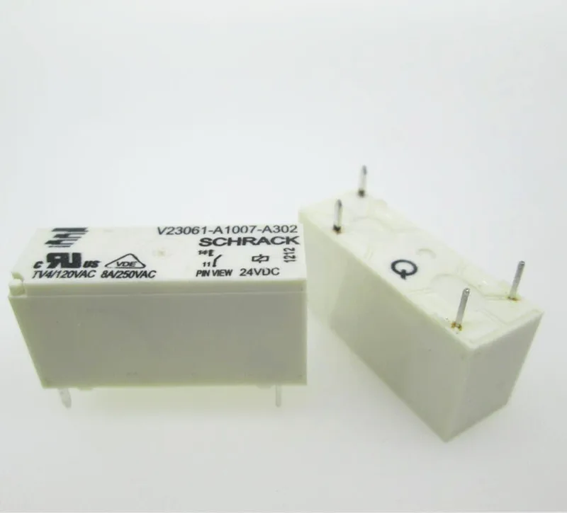 

HOT NEW 24V relay V23061-A1007-A302 24VDC V23061-A1007-A302-24VDC V23061-A1007 V23061 A1007 A302 8A DIP4