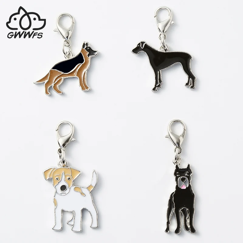 10PCS/lot Animals Dog Charms Pendants Jewelry Making DIY Charm Handmade Crafts Jewelry Making DIY Handmade Craft