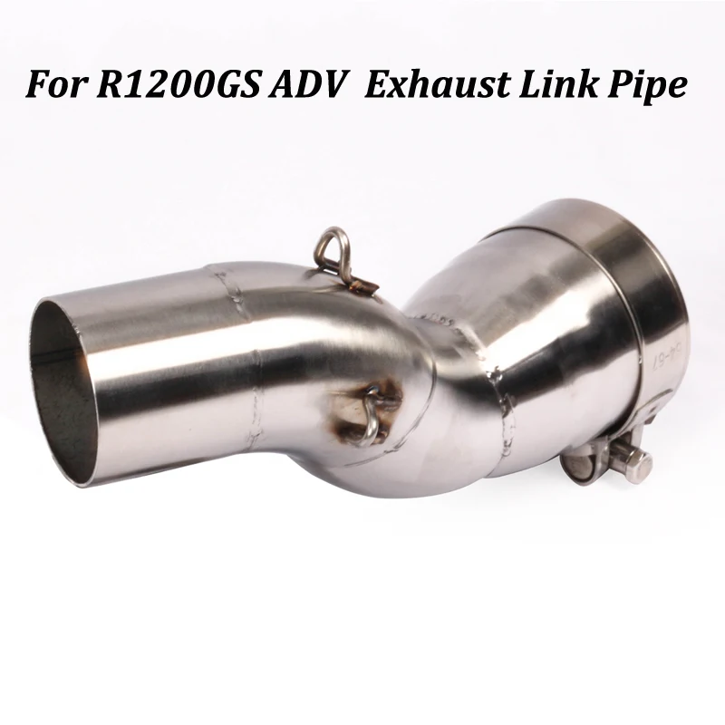 

Slip On Motorcycle Exhaust Muffler Modified Connection Link Pipe stainless steel Slip on For BMW R1200GS ADV 2013 2014 2015 2016