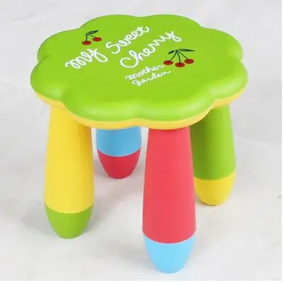 Children\'s tables and chairs. The plum blossom stool