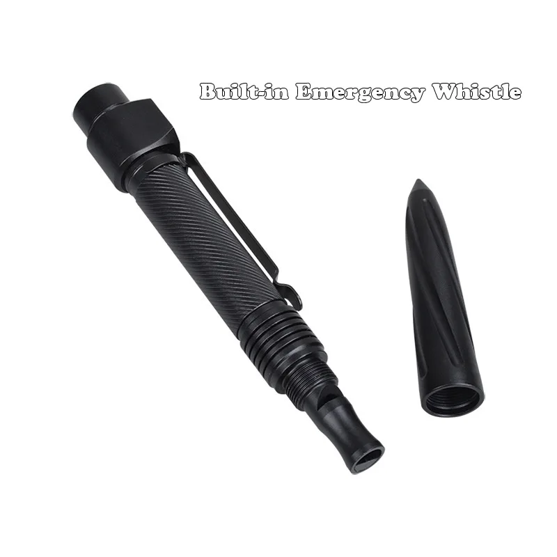 Multi-Function Tactical Flashlight Portable Self Defense Emergency Whistle Window Breaker For Outdoor Camp Survival EDC Tool