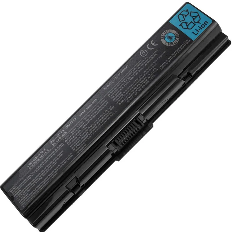 PA3535U-1BRS PA3534U-1BRS PABAS098 10.8V 4400mAh Laptop  Battery For Toshiba Satellite A200 A210 A300 A350 L300 L500 L505