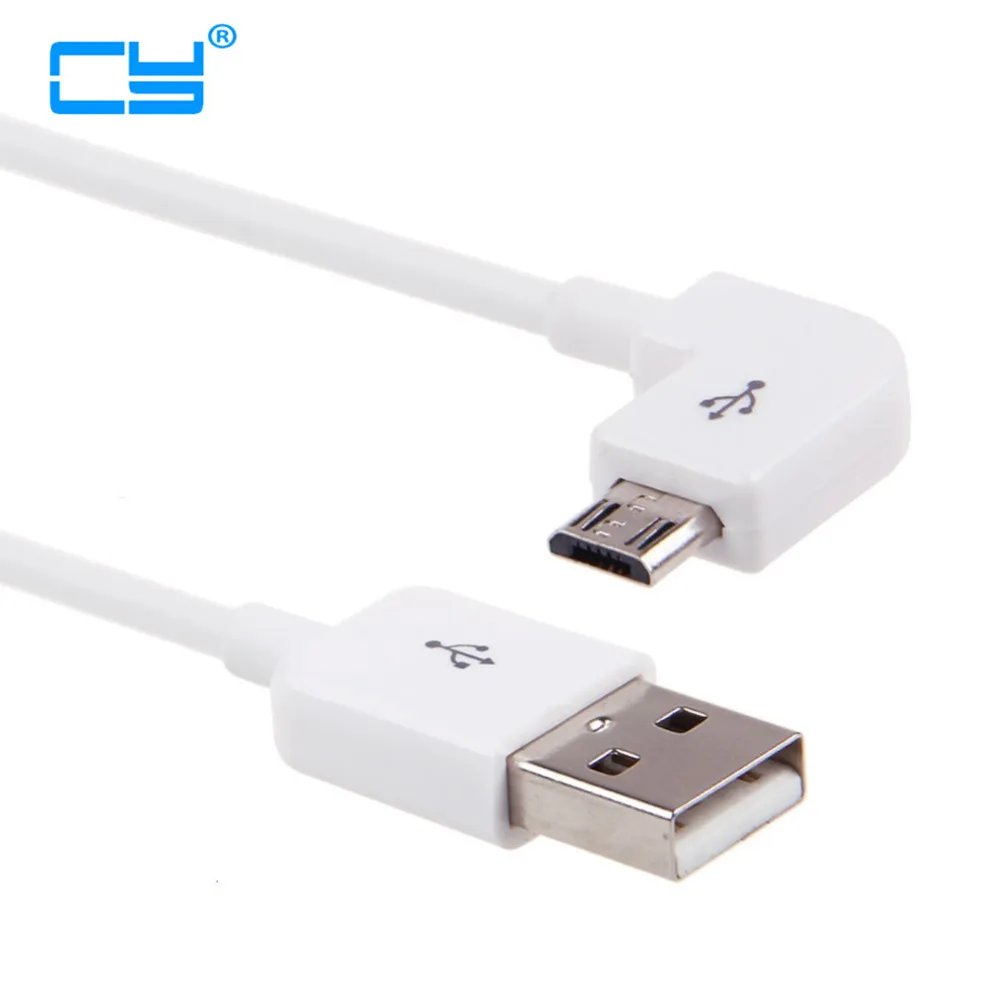 V8 Micro USB Male to USB V8 Data 2A Fast Charger Cable Left angled 90 degree 0.2m 1m 2m 3m 20cm 100cm 200cm 300cm 1 2 3 meter