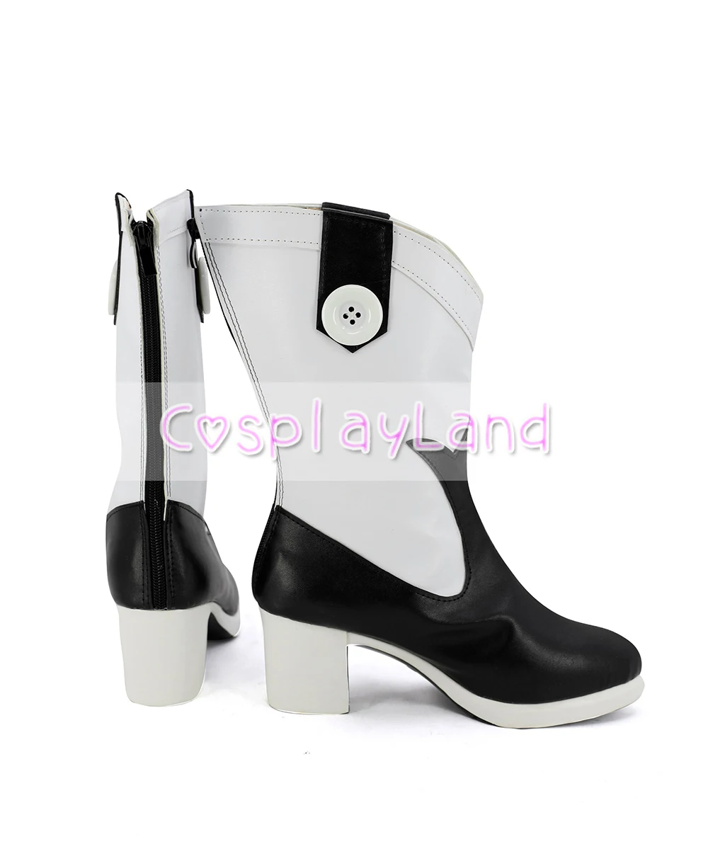 Kuroshitsuji-Botas de Cosplay para adultos, zapatos de fiesta de Halloween, accesorios, color negro, Butler, Ciel, Phantomhive