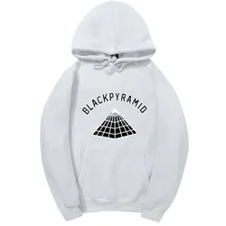 4AM Brand Chris Brown BLACK PYRAMID Hip Hop Hoodie Men And Women Sweatshirts Skateboard Street Style Cotton Tracksuit Hoodies