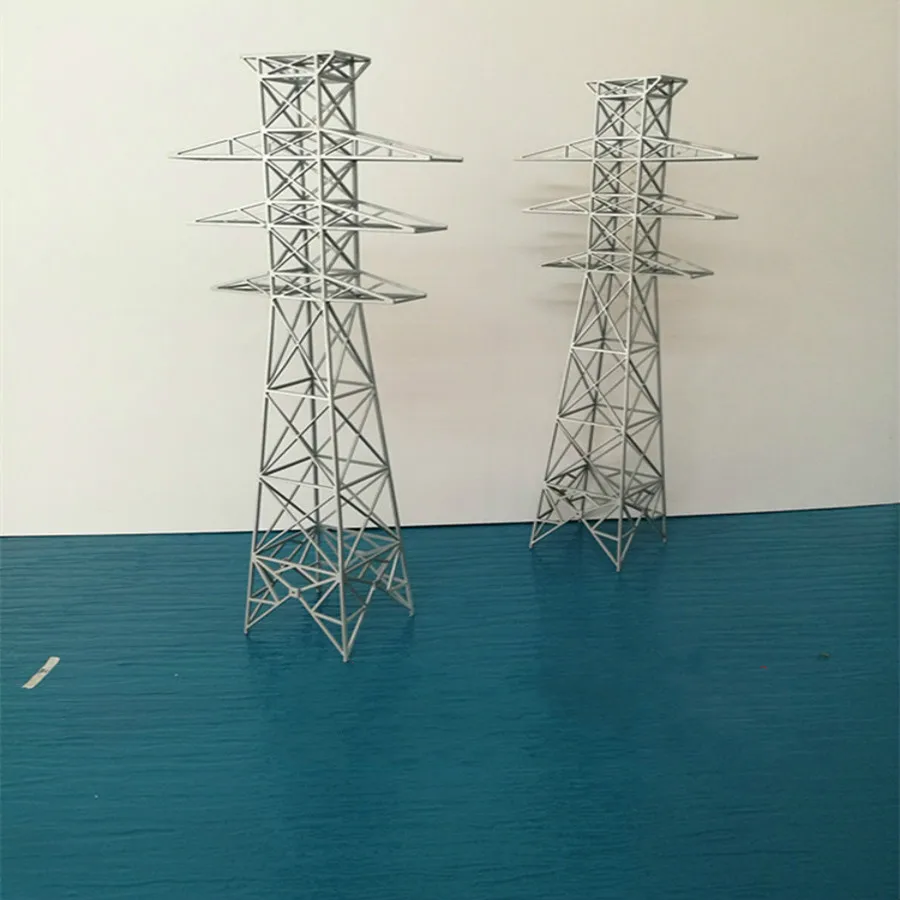 30cm Sand Tray Model Material Scene High Voltage Electric Tower Transmission Tower Model Finished Product