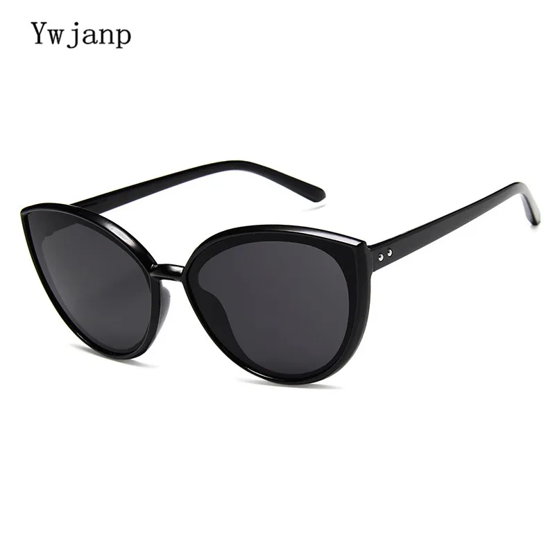 

Ywjanp 2018 New Cat Eye Sunglasses Women Tinted Color Lens Rice nail Vintage Shaped Sun Glasses Female Eyewear Oculos de sol