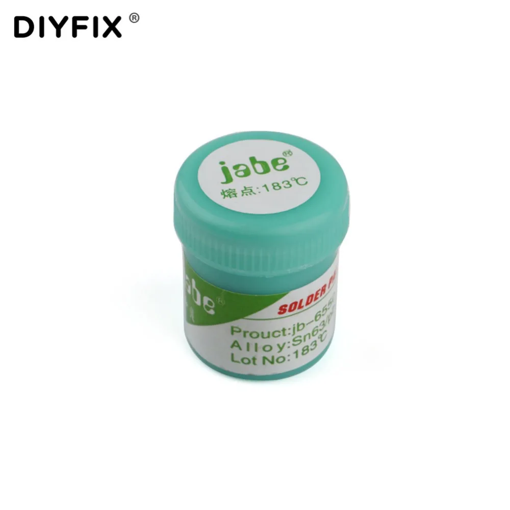 DIYFIX 1Pc pasta saldante flusso di saldatura flusso di saldatura pasta Sn63/pb37 SnBi58 per Computer telefono LED BGA SMD PGA PCB chip strumento di riparazione