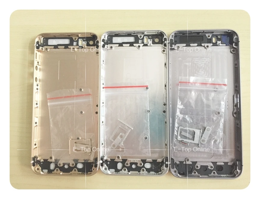 With buttons Full chassis For iphone 5 5g 5s SE 6 6G 6S plus 7 like X 8 7P 8P Back housing cover i8 Style Rear battery door