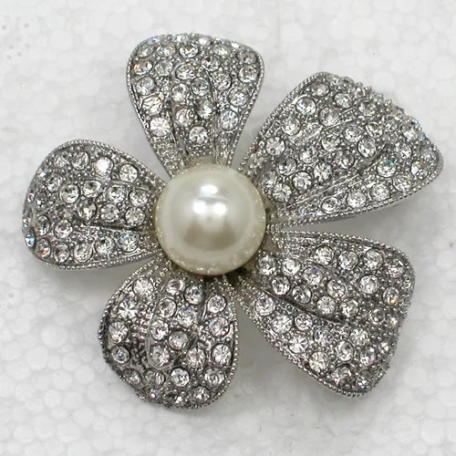 

60pcs/lot Mixed Color (Can Notes Color) Wholesale Fashion Brooch Rhinestone Wedding Flower Pin brooches jewelry Gift C101529