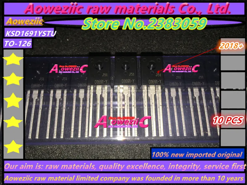 Aoweziic  2022+ 100% New Imported Original KSD1691YSTU KSD1691-Y 2SD1691-Y D1691-Y TO-126F NPN Transistor