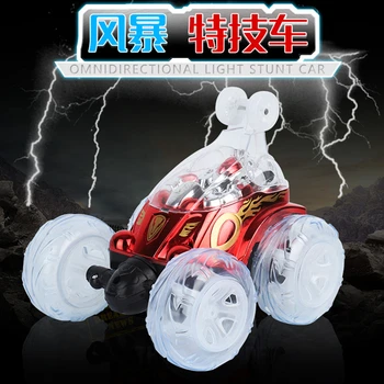 RC Toy RC CAR Remote Control Stunt Dump Car Tumbling Remote Car with Light Music Toy Car Children's Toy