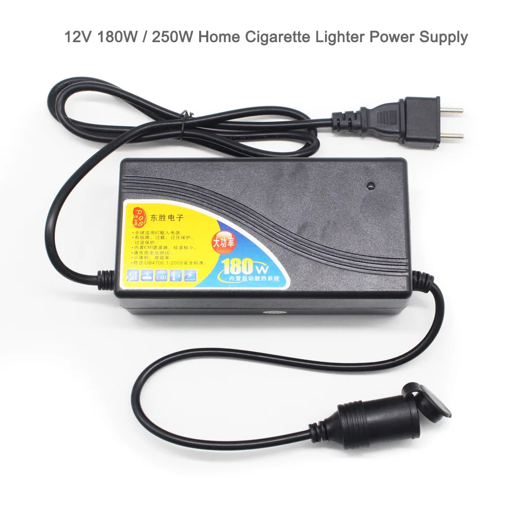 Car Cigarette Lighter Power Adapter AC 110V 220V to DC 12V 5A 6A 10A LED Driver Converter Car Cigaret Power Supply Transformer