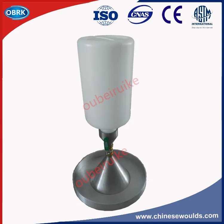 Sand Fling Funnel Density Cones & Field Density Test Apparatus Sand Cone Apparatus