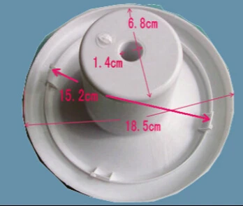 Smart sitzbezug wasserspender kunststoffteil durchmesser 18,5 cm