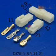 DJ7011-6.3-11-21 1p DJ7011 storage battery electric connector and Pin wiring harness plug connectors 6.3 car plug