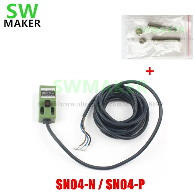 1pcs SN04-N SN04-P Proximity Switch Detection Distance Auto Leveling Position Sensor for Anet A8 3D Printer parts