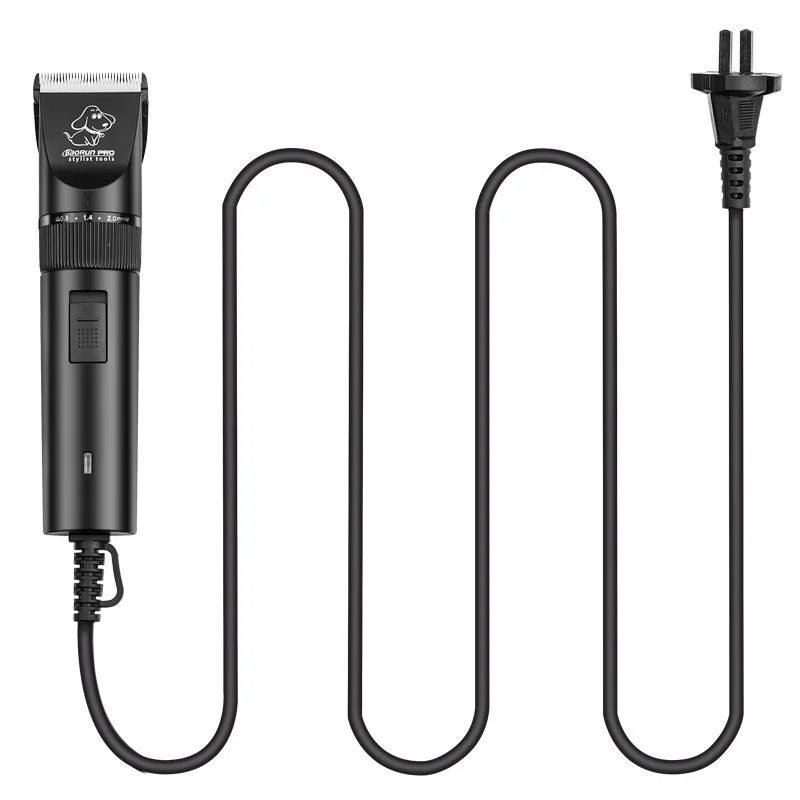 Professional Dog hair trimmer Electric Pet Cat Hair Clipper Grooming Shaver Set Pets Haircut Machine + Spare Head 110-240V AC