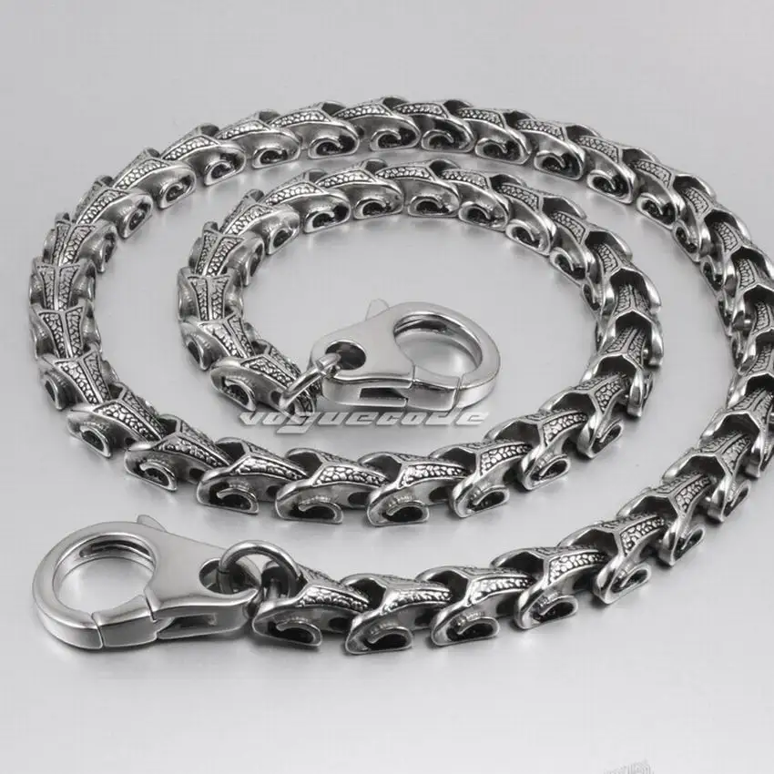 

14" ~ 36" 316L Stainless Steel Mens Biker Rocker Punk Wallet Chain 5A001WC