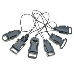 10pcs/pack Detachable Buckle For Lanyard Worker Tag ID Card Holder Lanyard Accessories