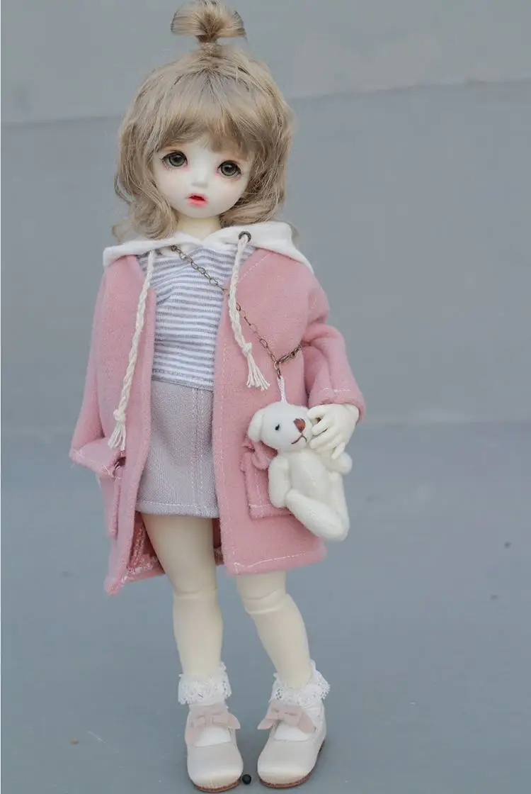 1/6 1/4 scale BJD Coat+Sweater+Socks+skirt suit for SD clothes BJD doll accessories,Not included doll,shoes,wig and accessories