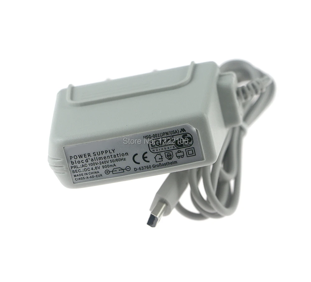 ChengChengDianWan EU Home Tường Charger Cable Power Supply Thay Thế cho 2DS 3DS Mới 3DS XL cho NDSi XL AC Adapter