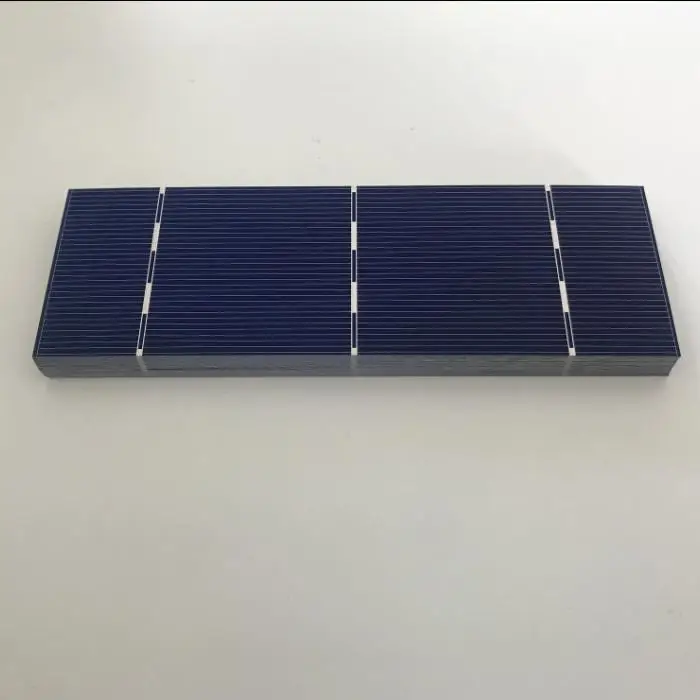 40pcs Monocrystalline Solar Cell 156*52mm 0.5V 1.6W/pcs High Quality for 12V Solar Panel DIY