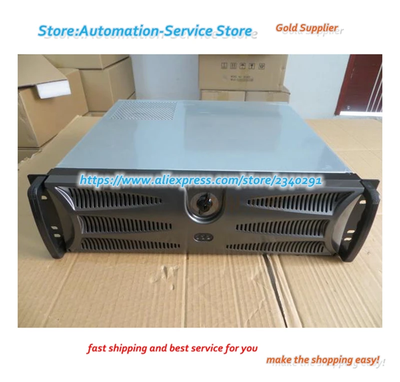 3U Industrial Control Server Chassis DVR 3U Short Chassis PC Power Chassis PC Deep Panel Lock